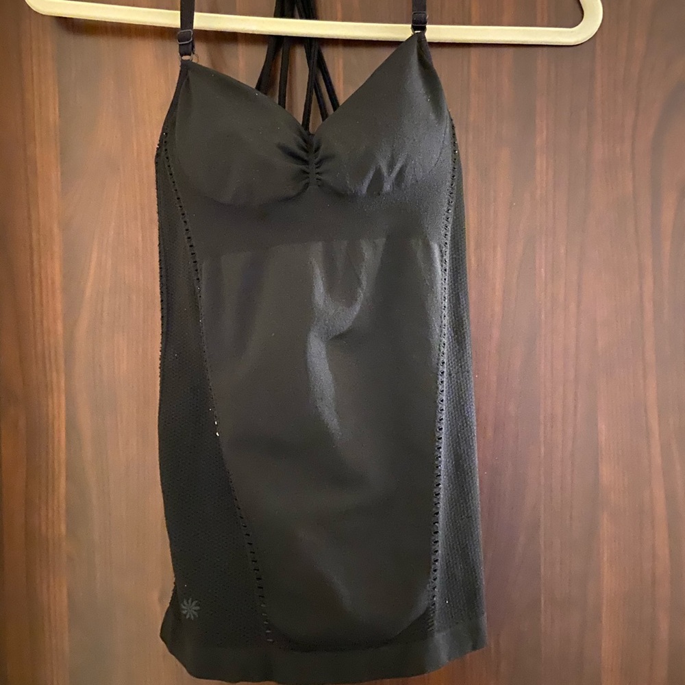 Black Athleta support top